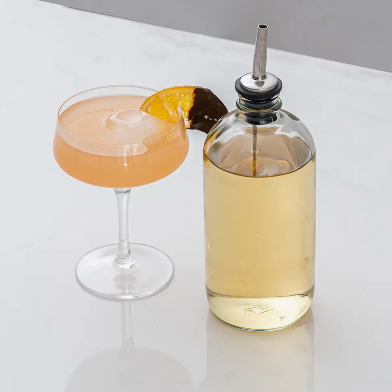 Pour Spouts, Set of 6 Bottle Pourers - Stainless Steel