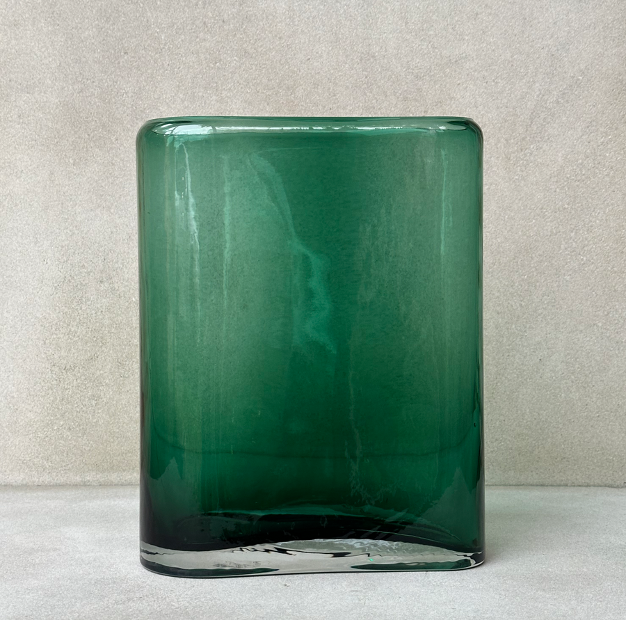 Emerald Green Ovoid Vase
