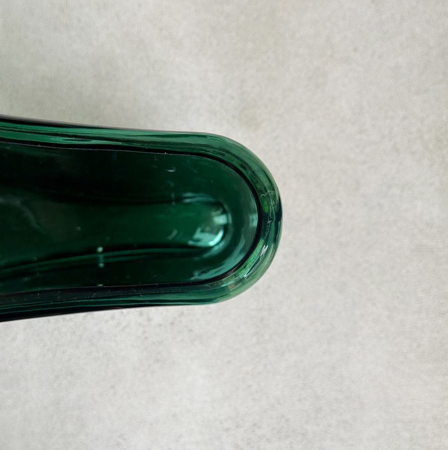 Emerald Green Ovoid Vase