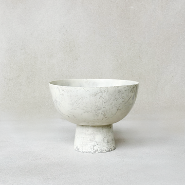 Enamel Pedestal Bowl