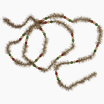 Glass Christmas Bead Garland