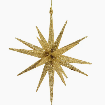 Gold Starburst Ornament