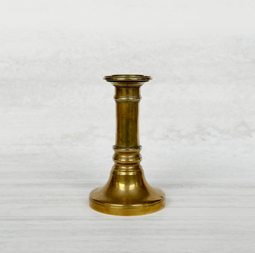 Vintage Brass Candlestick /Short