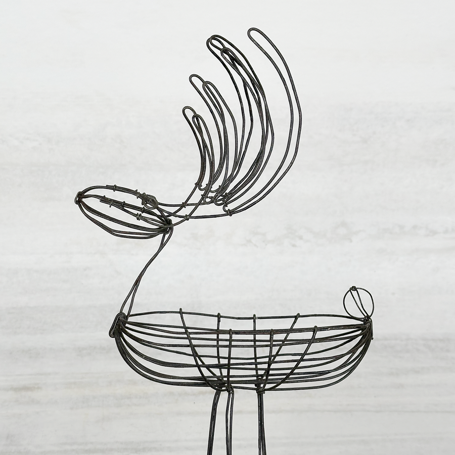 Vintage Wire Deer