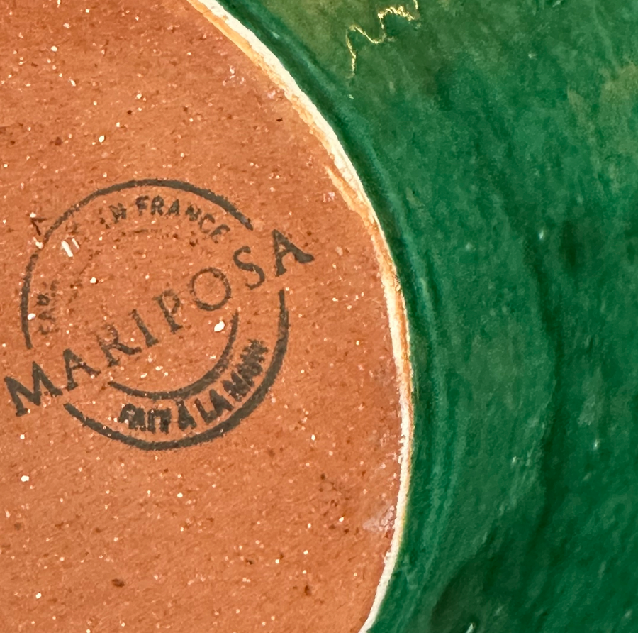 Vintage Mariposa Cypress Bowl