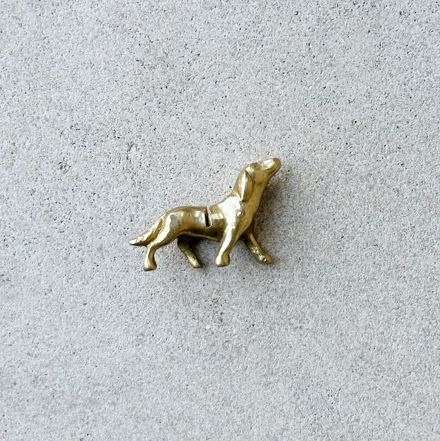 vintage brass card holders