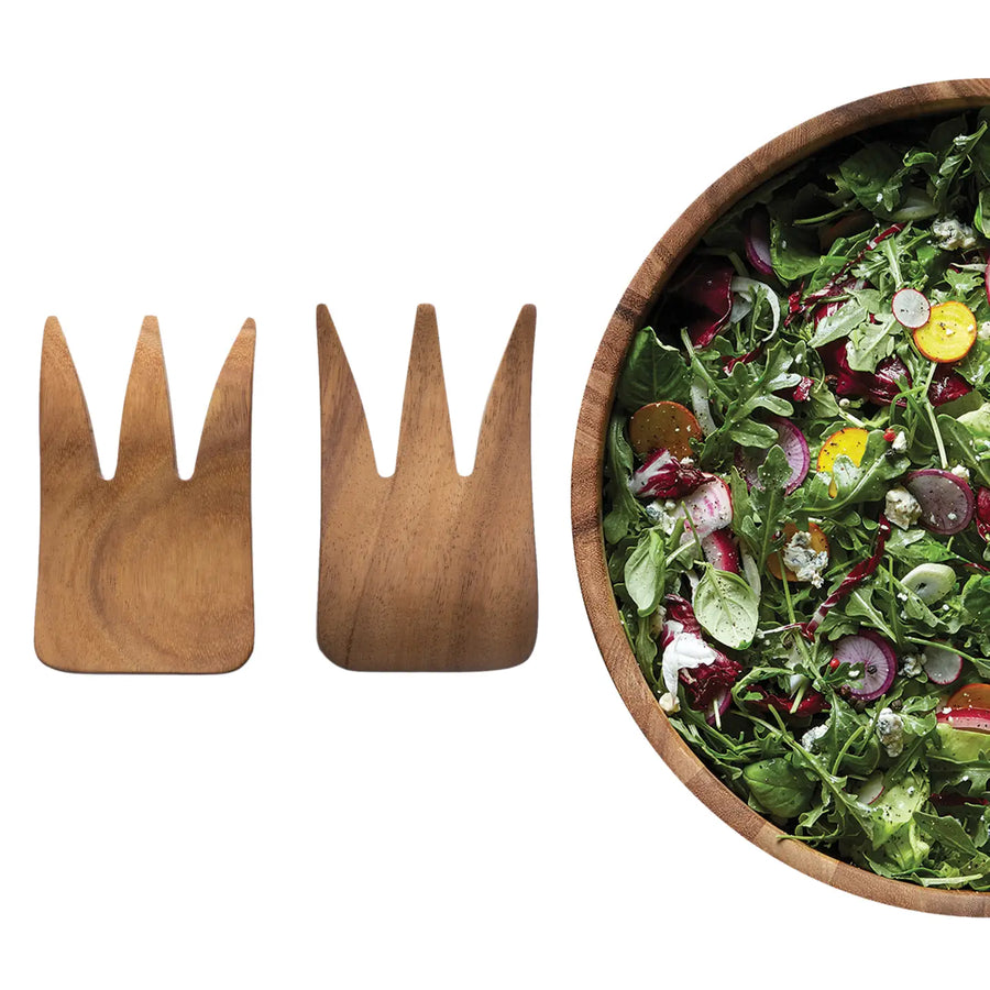 Bear Claw Salad Servers