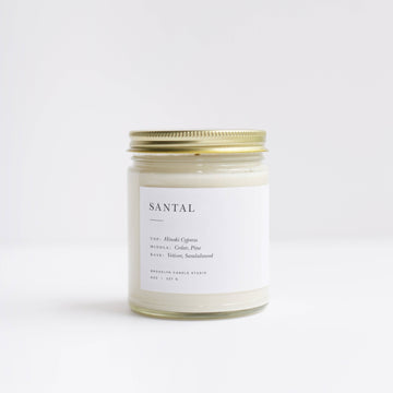 Minimalist Candle / Santal