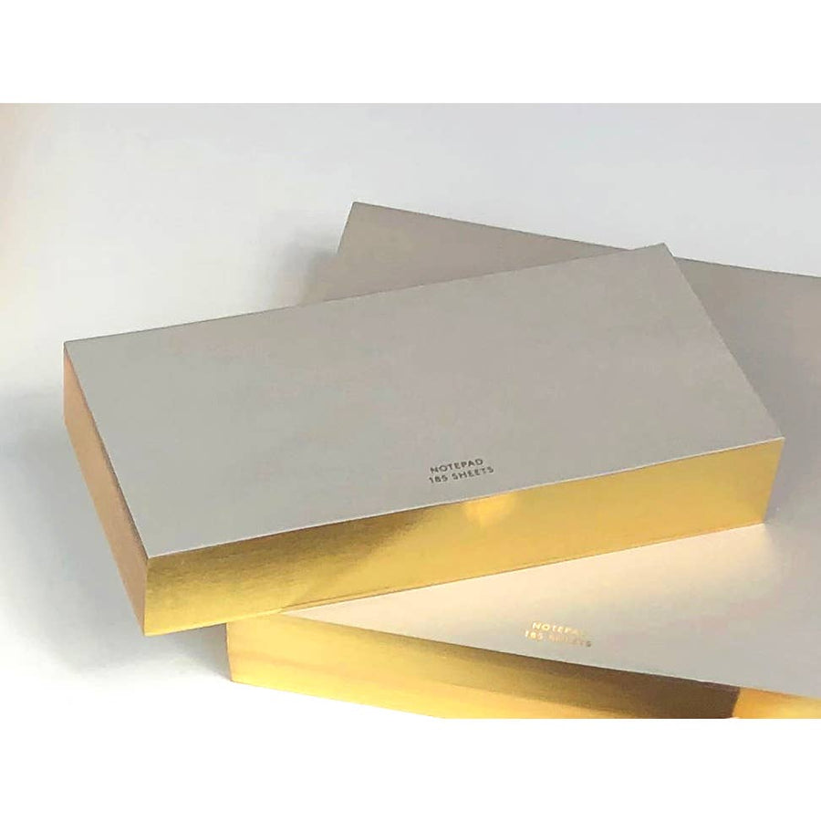 GREIGE ColorPad with Gilded edge - MEDIUM LONG