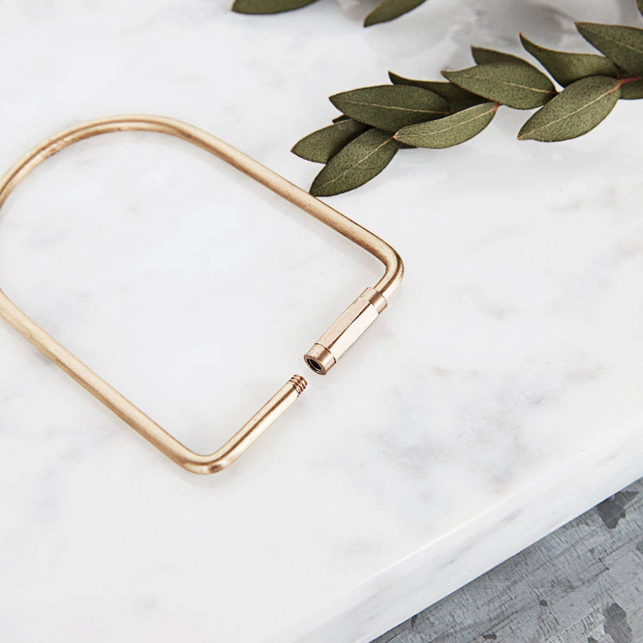 Brass Keychain / Port