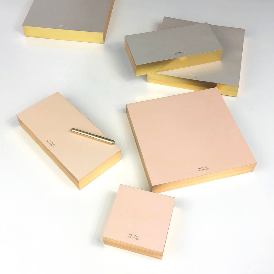 GREIGE ColorPad with Gilded edge - MEDIUM LONG