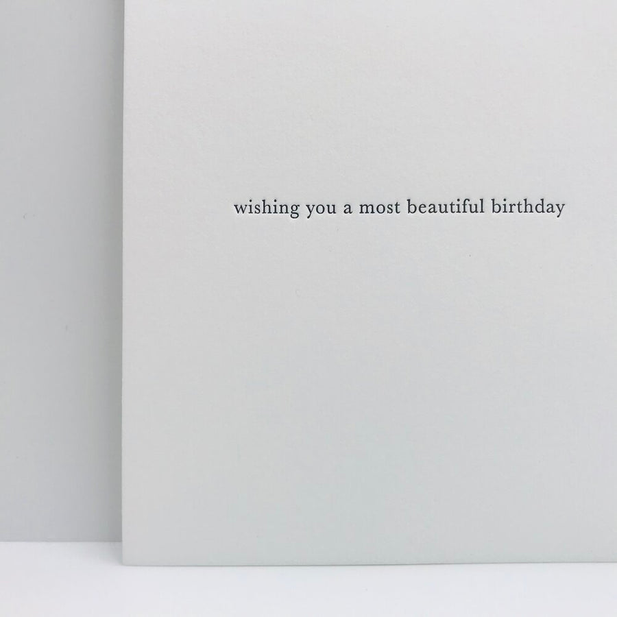 wishing you a most beautiful birthday