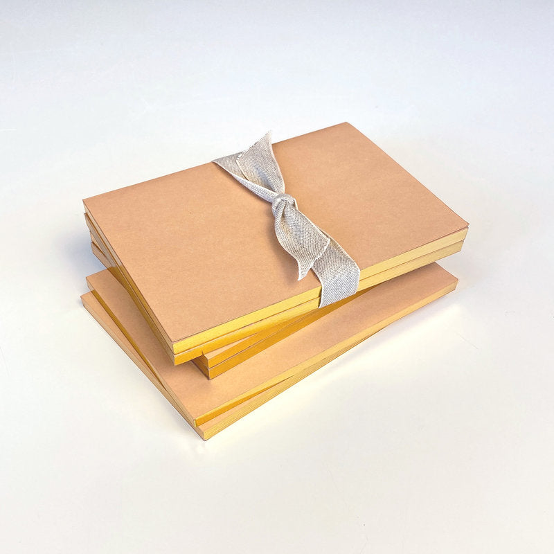 Blush Jotters with Gilded edge (set of 2)