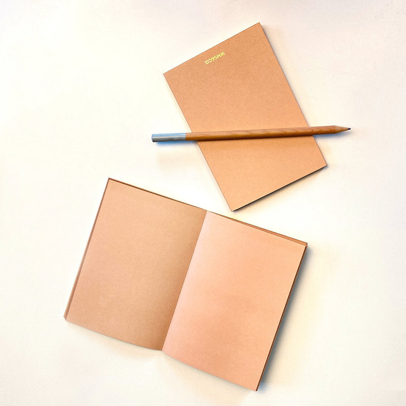 Blush Jotters with Gilded edge (set of 2)