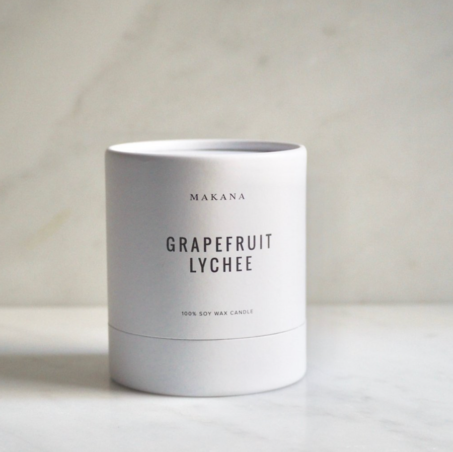Makana Candle / grapefruit lychee