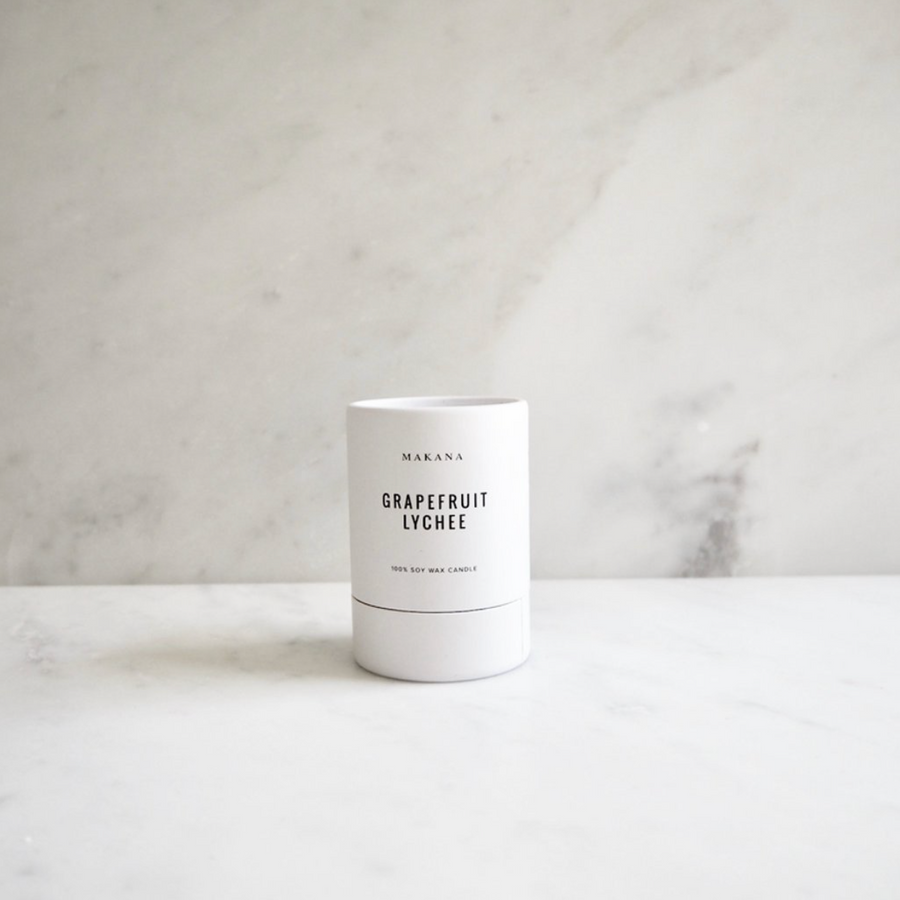 Makana Candle / grapefruit lychee