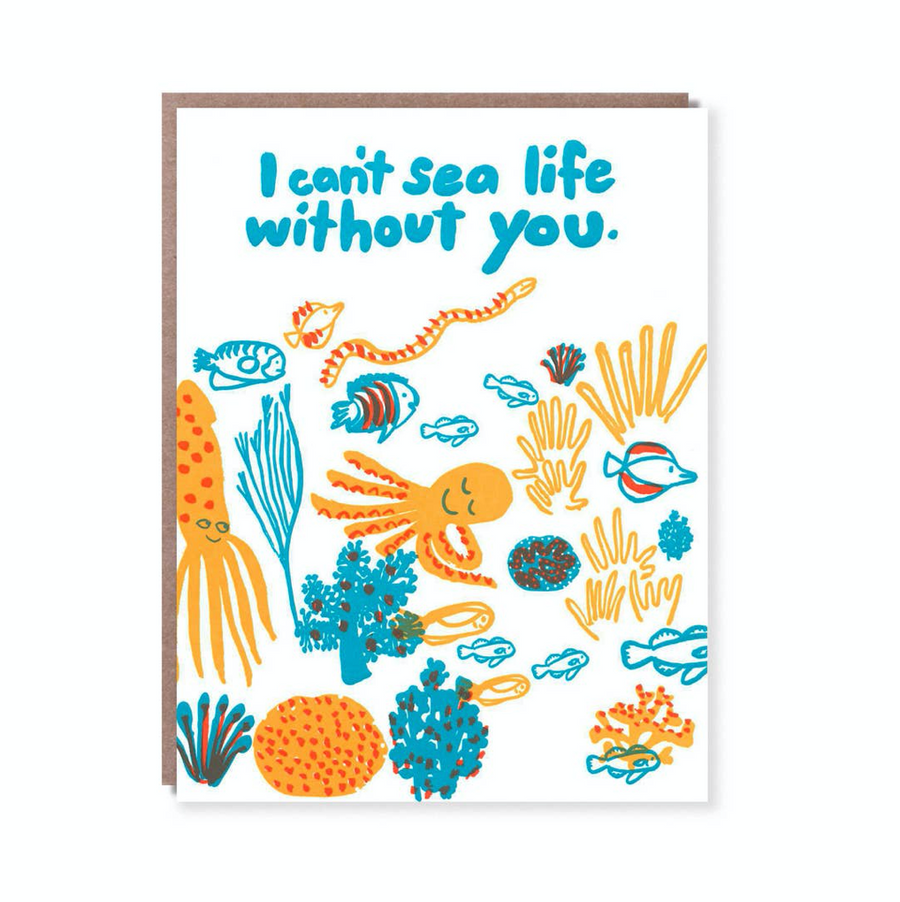 CAN'T SEE LIFE WITHOUT YOU CARD