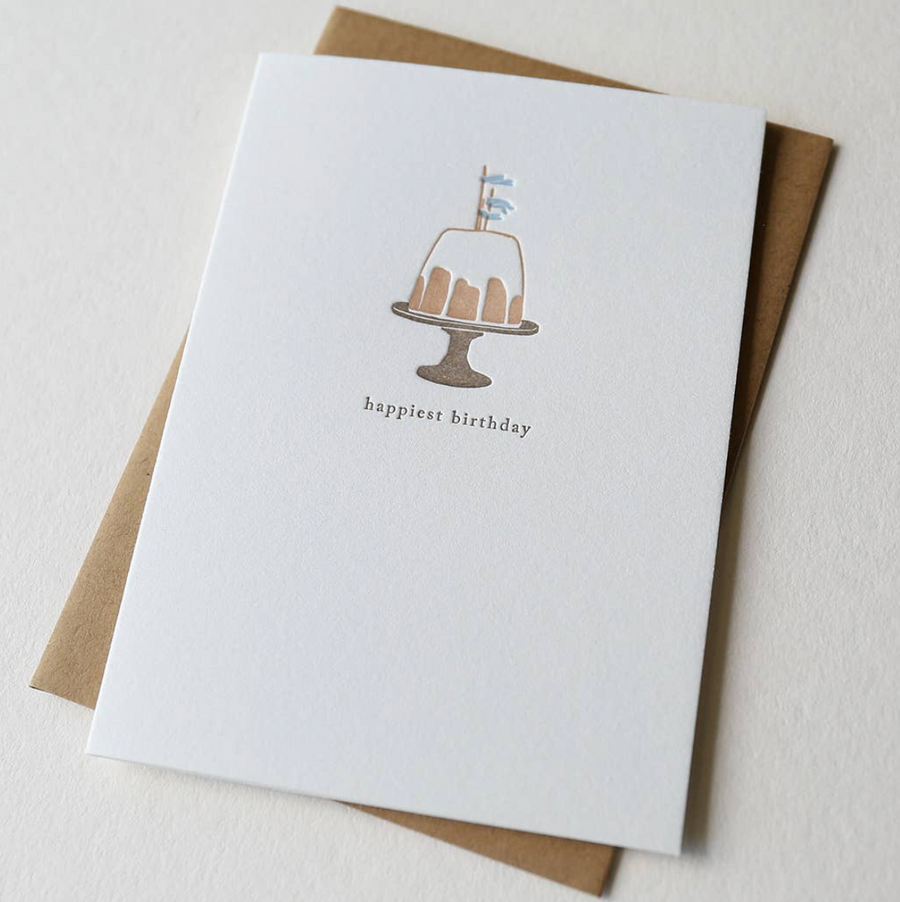 Bundt Cake Birthday Card