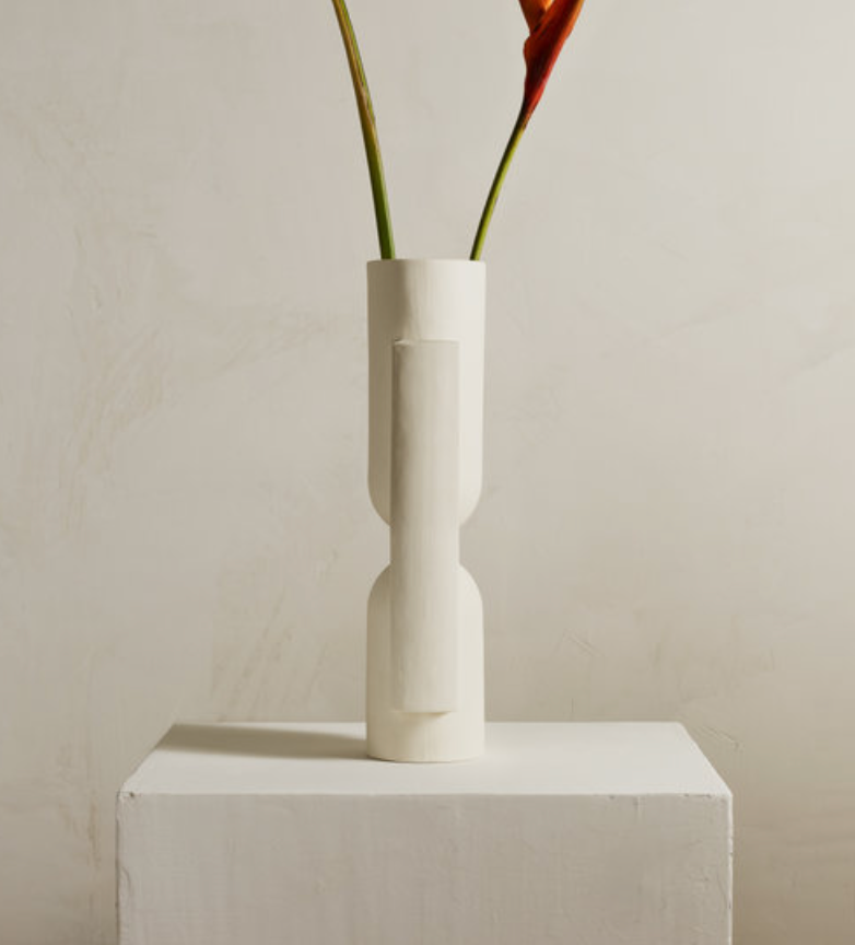 KALA Ceramic Vase / Snow