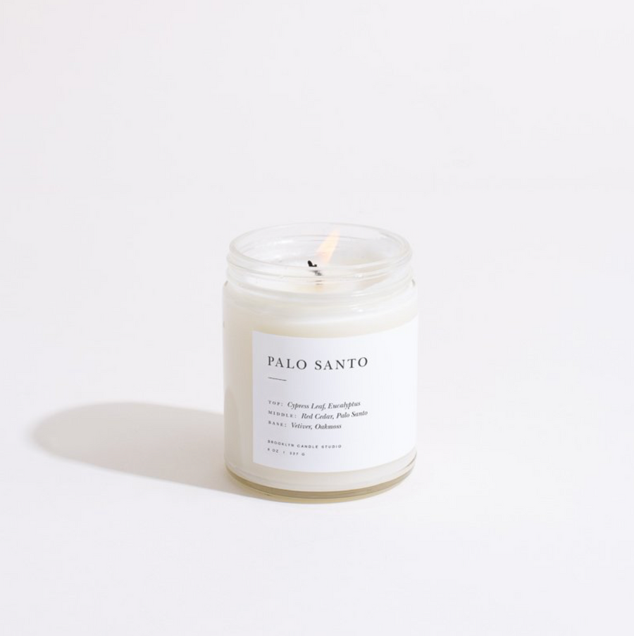 Minimalist Candle / Palo Santo