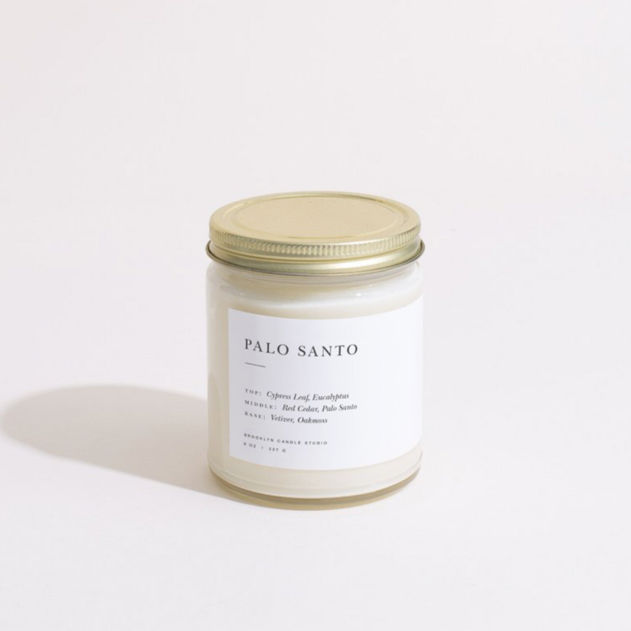 Minimalist Candle / Palo Santo