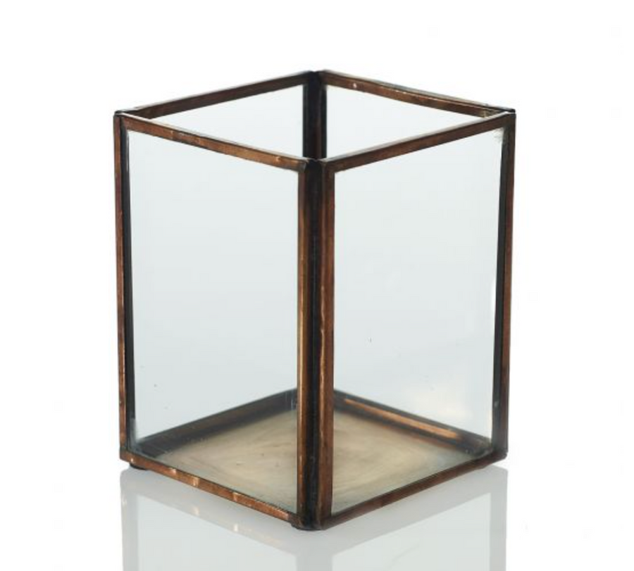 Glass and Metal Display Box