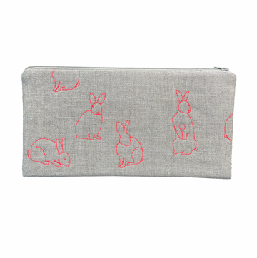 K Studio large pouch / bunnies
