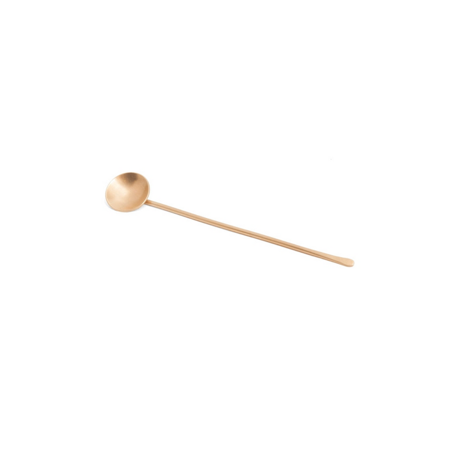 Desert Rose Brass Spoons