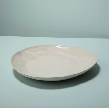 Stoneware Large Platter / Bone
