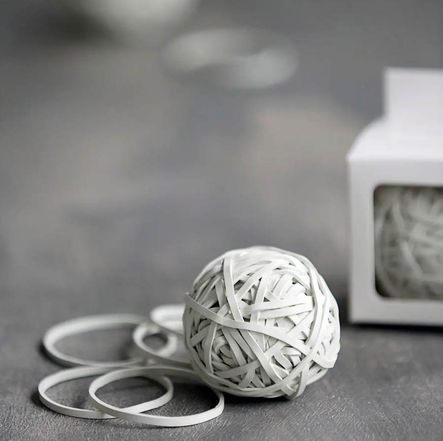 White Ball of Rubberbands