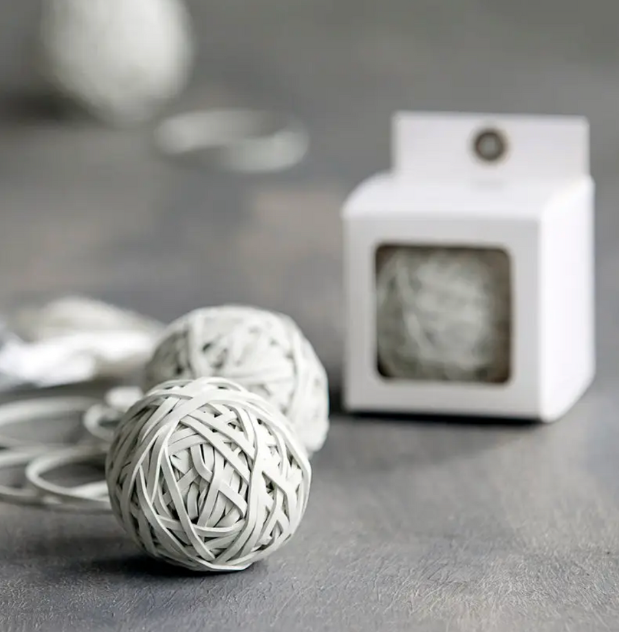 White Ball of Rubberbands