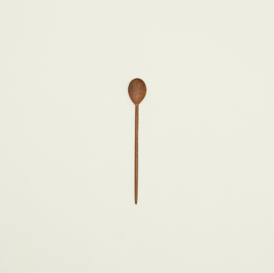 WALNUT TASTING SPOON - TALL