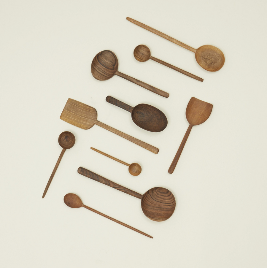 WALNUT TASTING SPOON - TALL