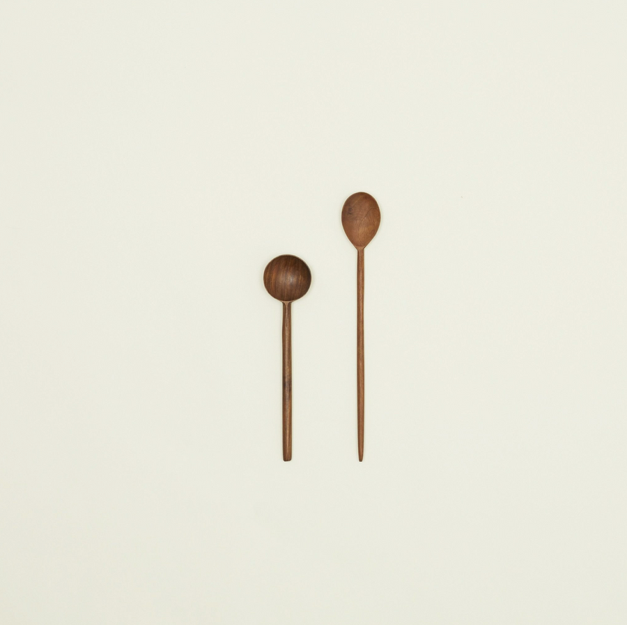WALNUT TASTING SPOON - TALL