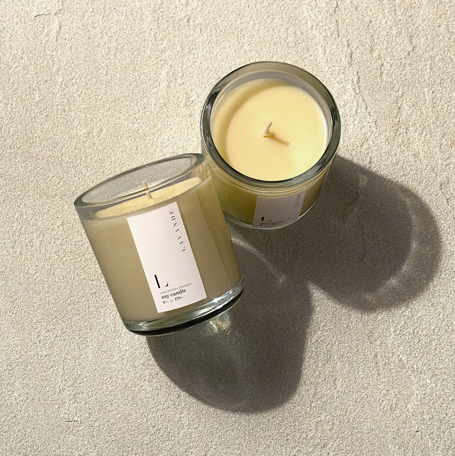 Lavender & Orange Soy Candle 7oz