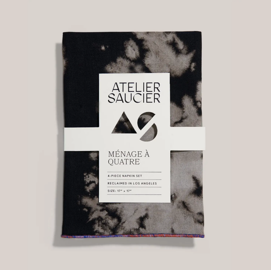 Atelier Saucier Sundown Linen Napkin Set of 4
