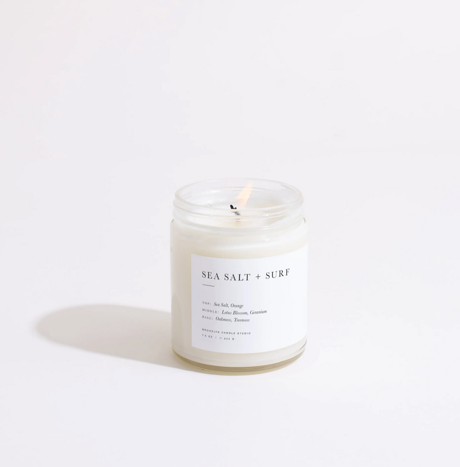 Sea Salt + Surf Minimalist Candle