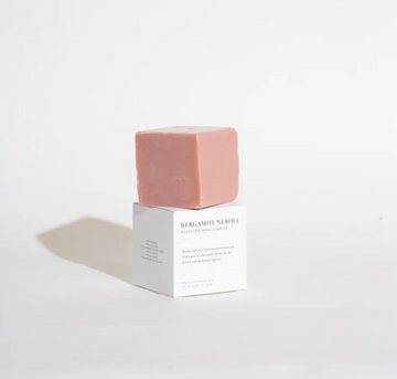Bergamot Neroli Balancing Pink Clay Bar Soap (5 oz)