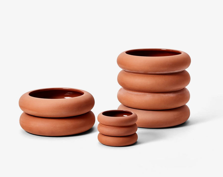 Stacking Planter Terracotta - Short Set /2