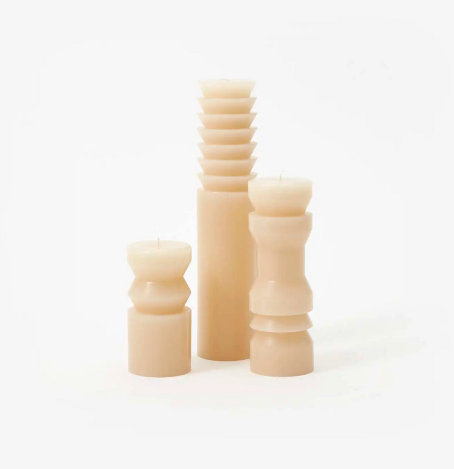 Totem Candle - Small Sand