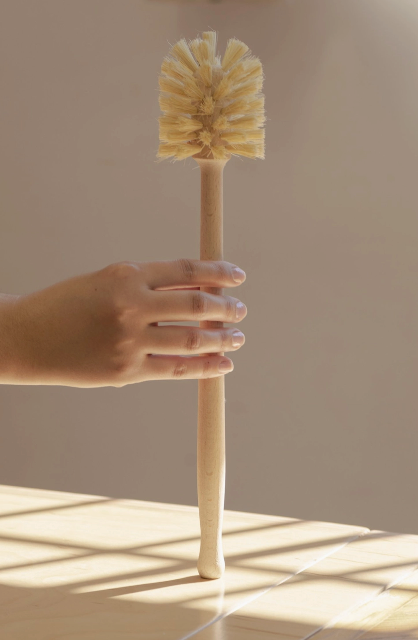 Multipurpose Brush - Extra Long Wooden Handle