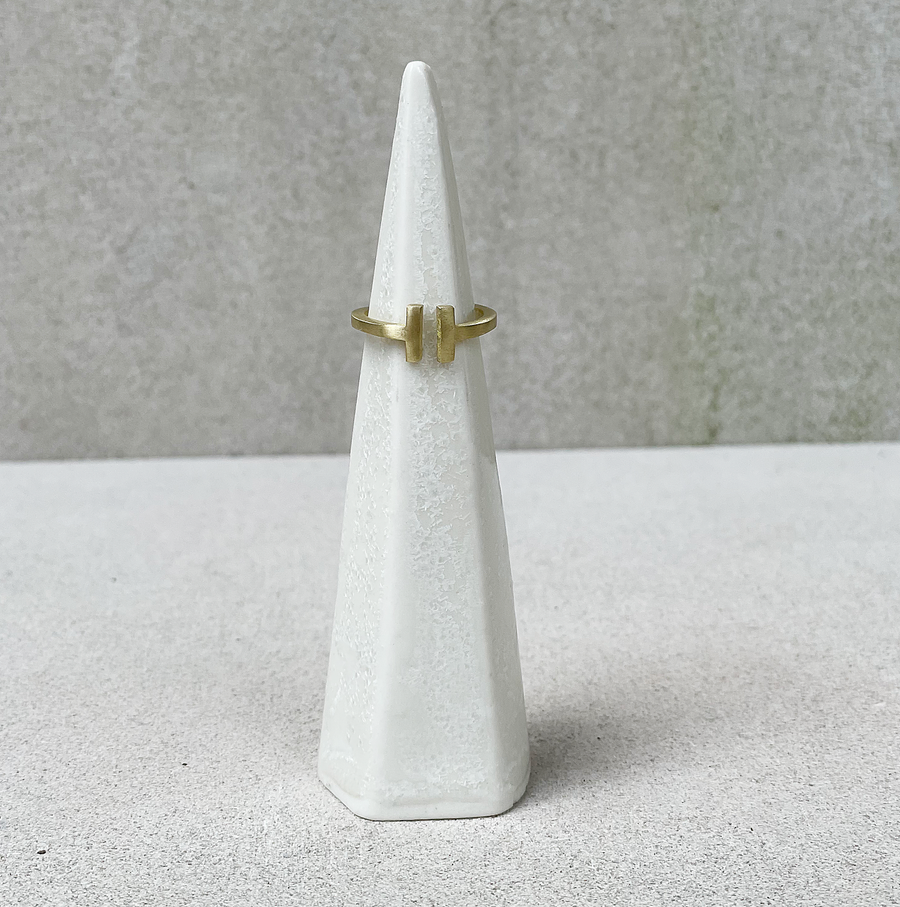 Crosslyne Two Bar Ring