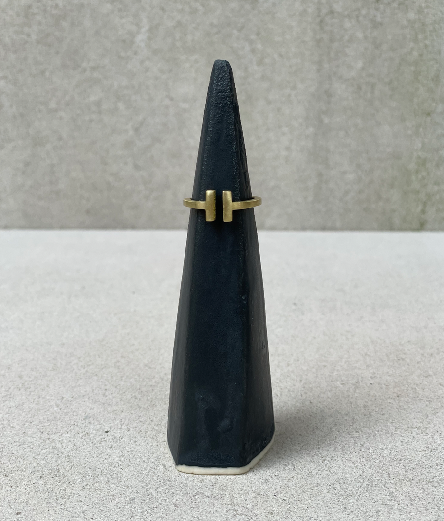 Crosslyne Two Bar Ring