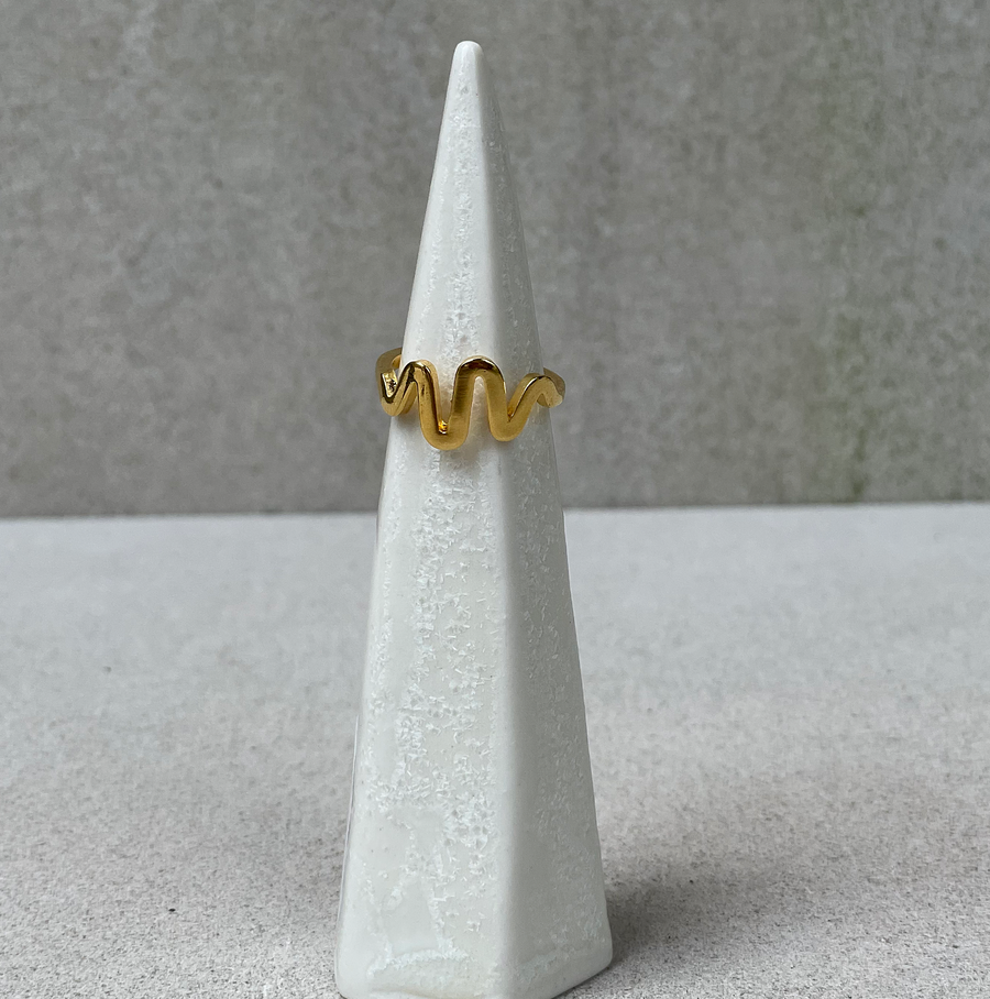 Crosslyne Squiggle Ring