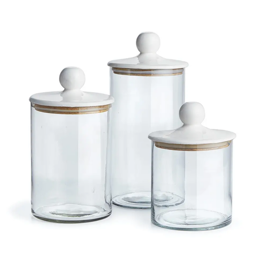 Petaluma Canisters, Set Of 3
