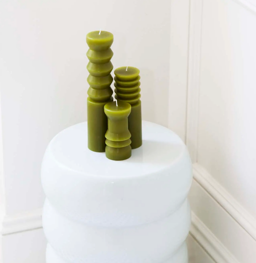 Totem Candle - Small Moss