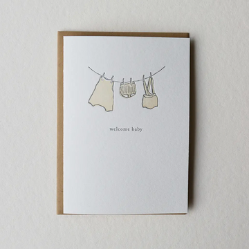 Baby Clothes Card