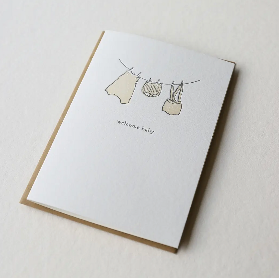 Baby Clothes Card