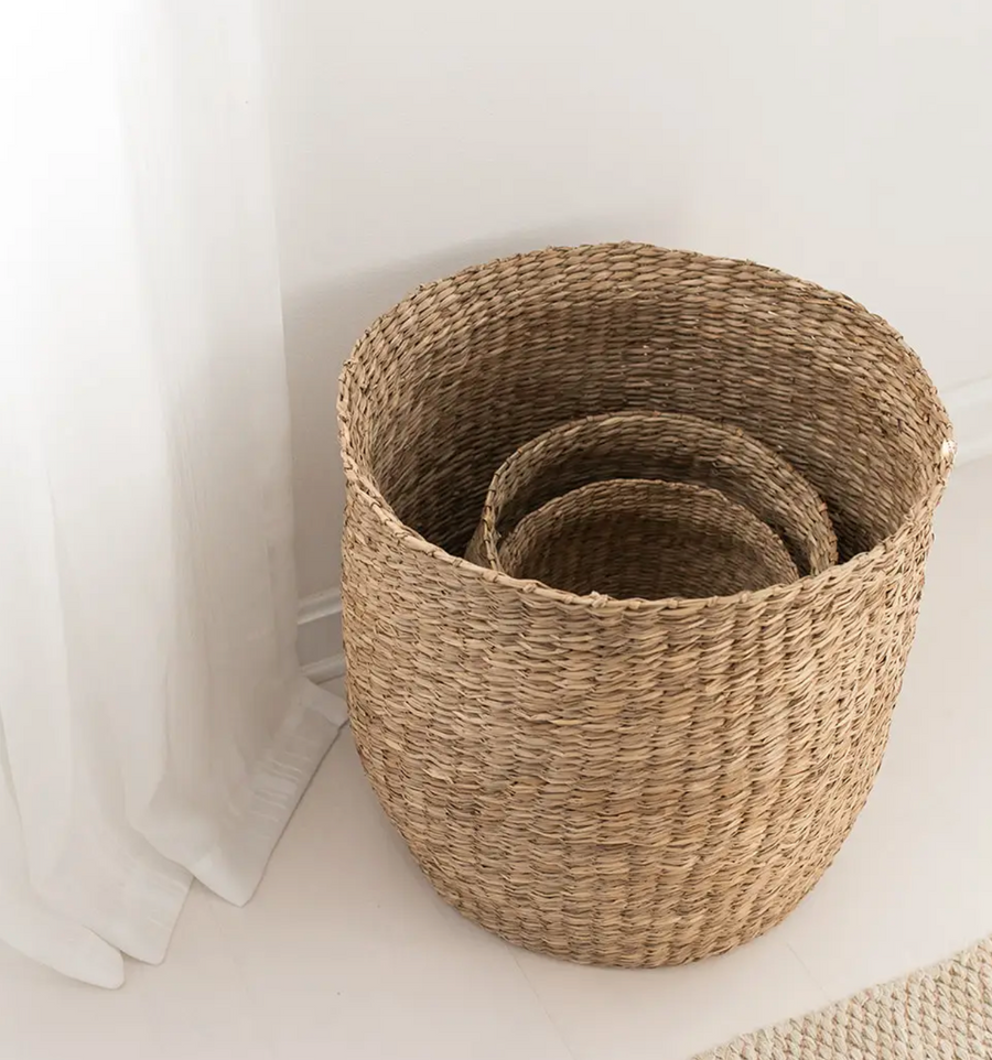 Seagrass Nesting Basket
