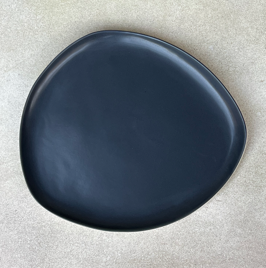 Mineral Collection / Dinner Plate / Black